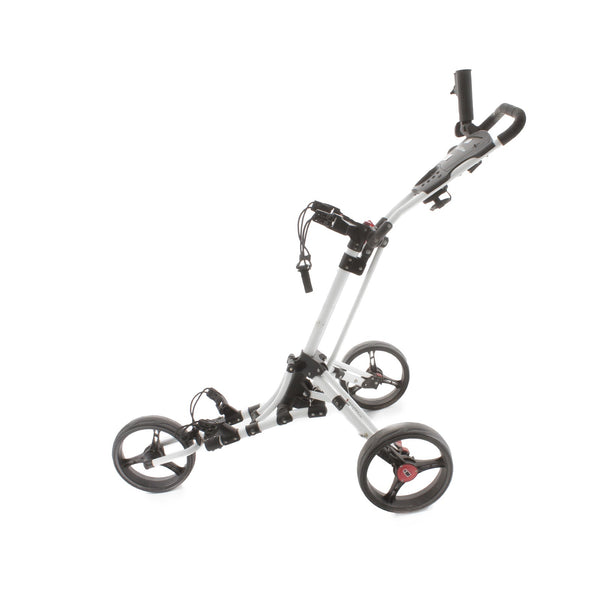 iCart Uno 3-Wheel Push/Pull Trolley - Black/White