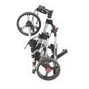 iCart Uno 3-Wheel Push/Pull Trolley - Black/White