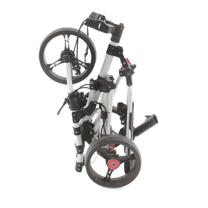 iCart Uno 3-Wheel Push/Pull Trolley - Black/White