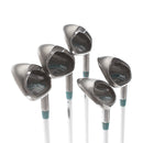 Ping Rhapsody 2015 Graphite Ladies Right Hand Irons 7-SW 1* Flat Ladies - Ping ULT 220 Lite
