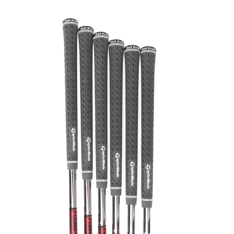 TaylorMade P7MC Steel Mens Right Hand Irons 5-PW Stiff - KBS Tour