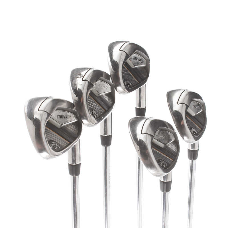 Callaway Mavrik Steel Mens Right Hand Irons 6-PW Regular - True Temper Elevate VSS 95