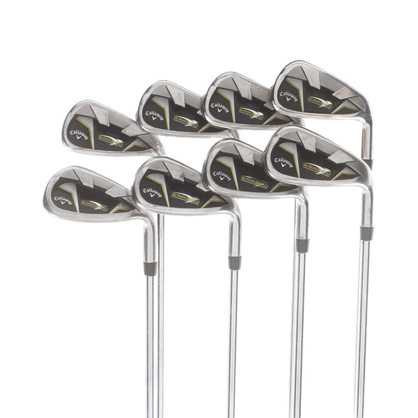Callaway Warbird Steel Mens Right Hand Irons 4-SW Uniflex - Callaway
