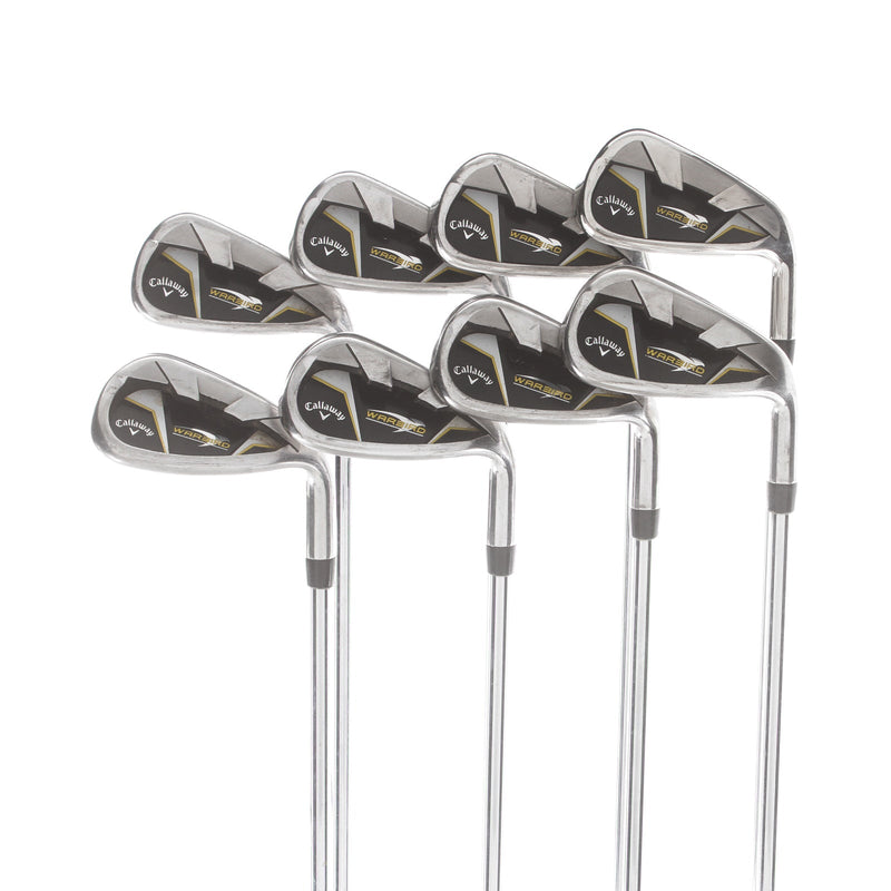 Callaway Warbird Steel Mens Right Hand Irons 4-SW Uniflex - Callaway