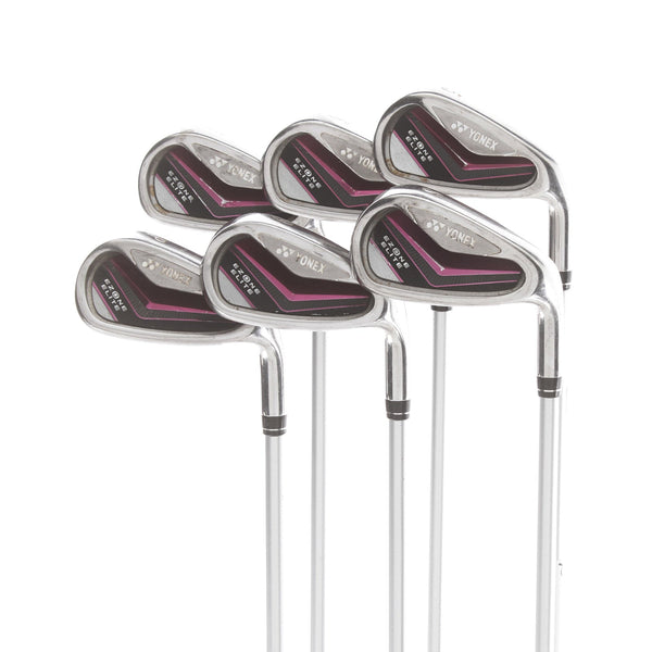 Yonex Ezone Elite Graphite Ladies Right Hand Irons 5-PW Ladies - Yonex 50 Light