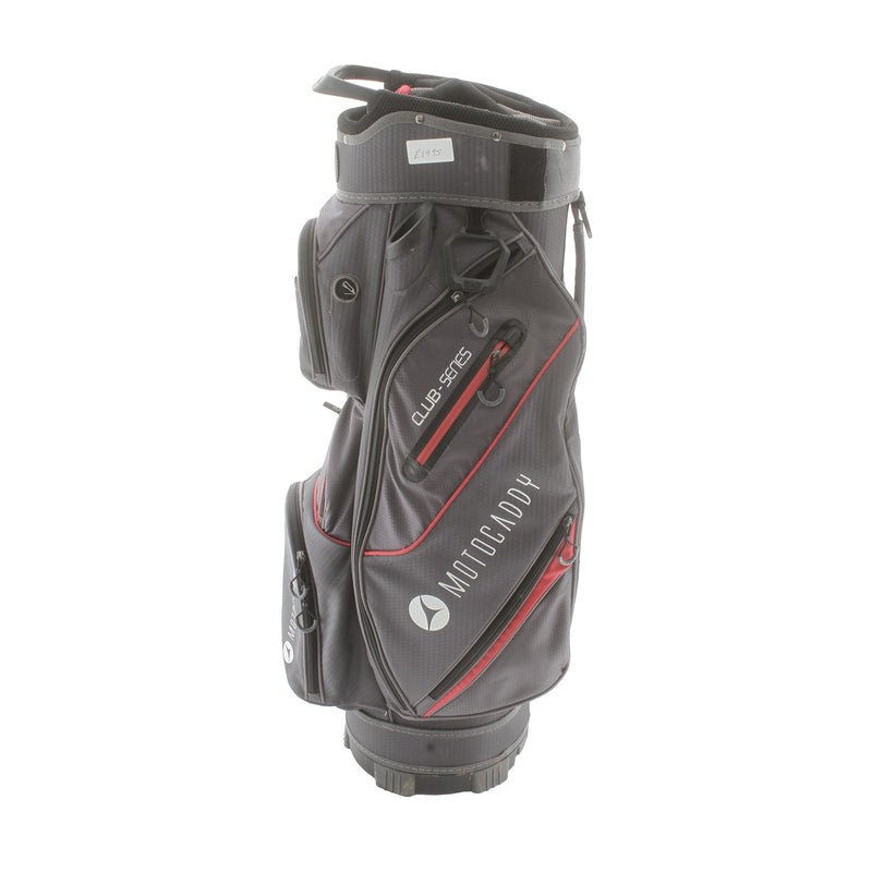 Motocaddy Club Series Cart Bag - Grey/Red