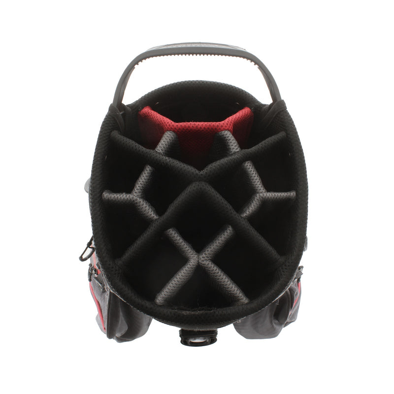Motocaddy Club Series Cart Bag - Grey/Red