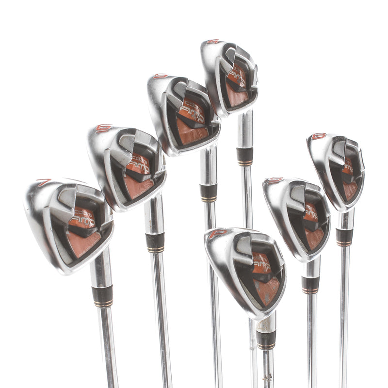 Cobra AMP Steel Mens Right Hand Irons 4-PW Stiff - True Temper Dynalite 90