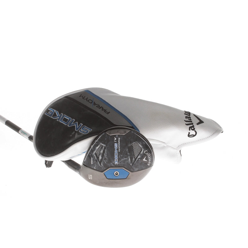 Callaway Ai Smoke Paradym Max Graphite Mens Right Hand Fairway 5 Wood 18* Stiff - Tensei AV Blue 75