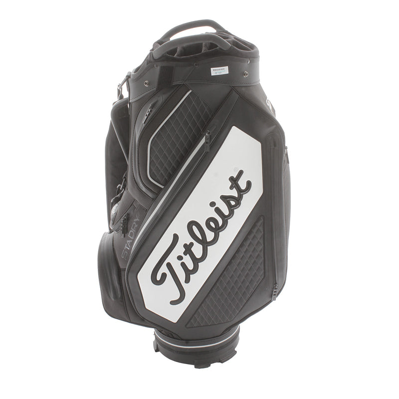 Titleist Stadry Cart Bag - Black/White