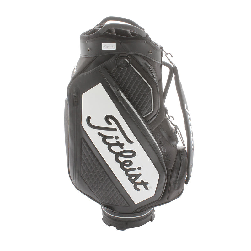 Titleist Stadry Cart Bag - Black/White