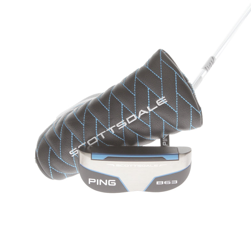 Ping Scottsdale B63 Mens Right Hand Putter 35" Mid-Mallet - Super Stroke 2.0PT