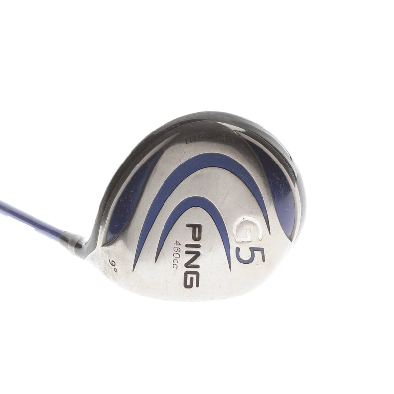 Ping G5 Graphite Mens Right Hand Driver 9* Stiff - Prolaunch Blue 65