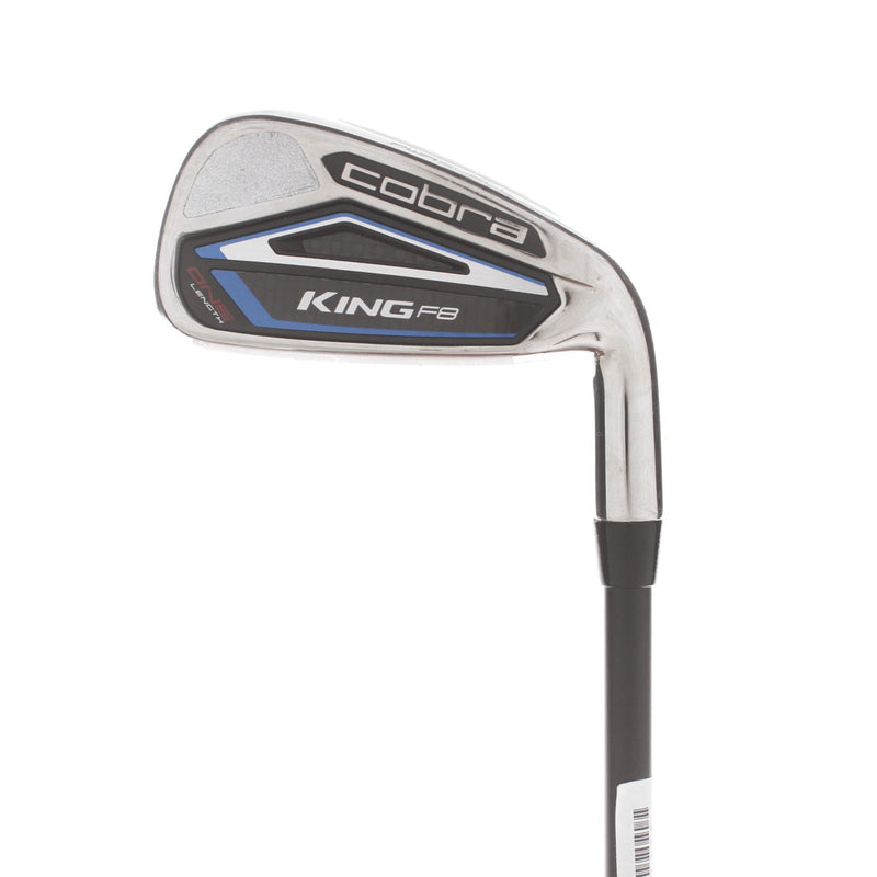 Cobra King F8 One Length Graphite Mens Right Hand 4 Iron 19.5* Regular - KBS 75