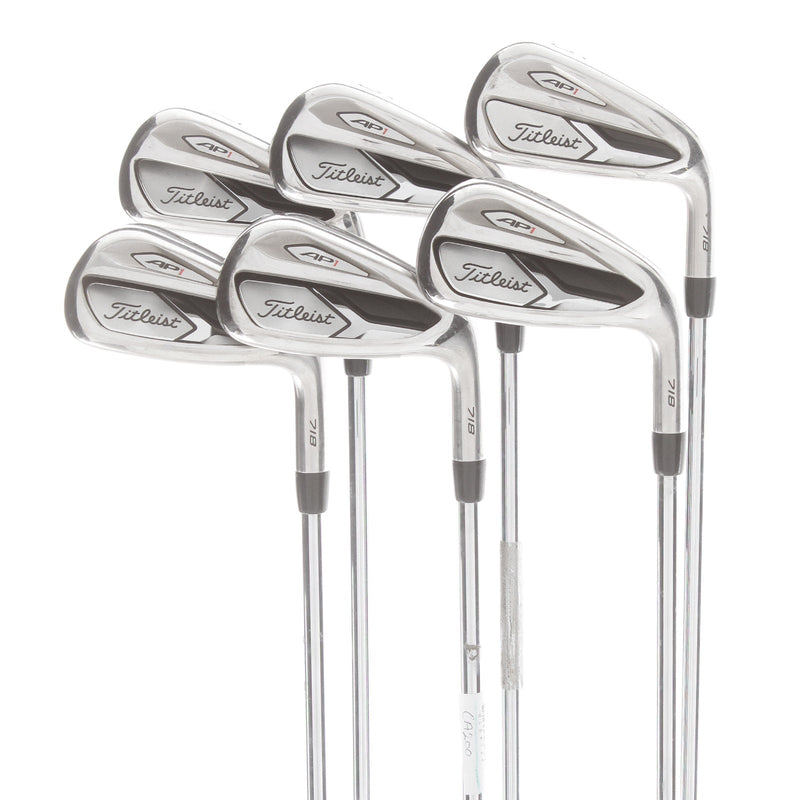 Titleist AP1 718 Steel Mens Right Hand Irons 5-PW Regular - True Temper AMT Red R300
