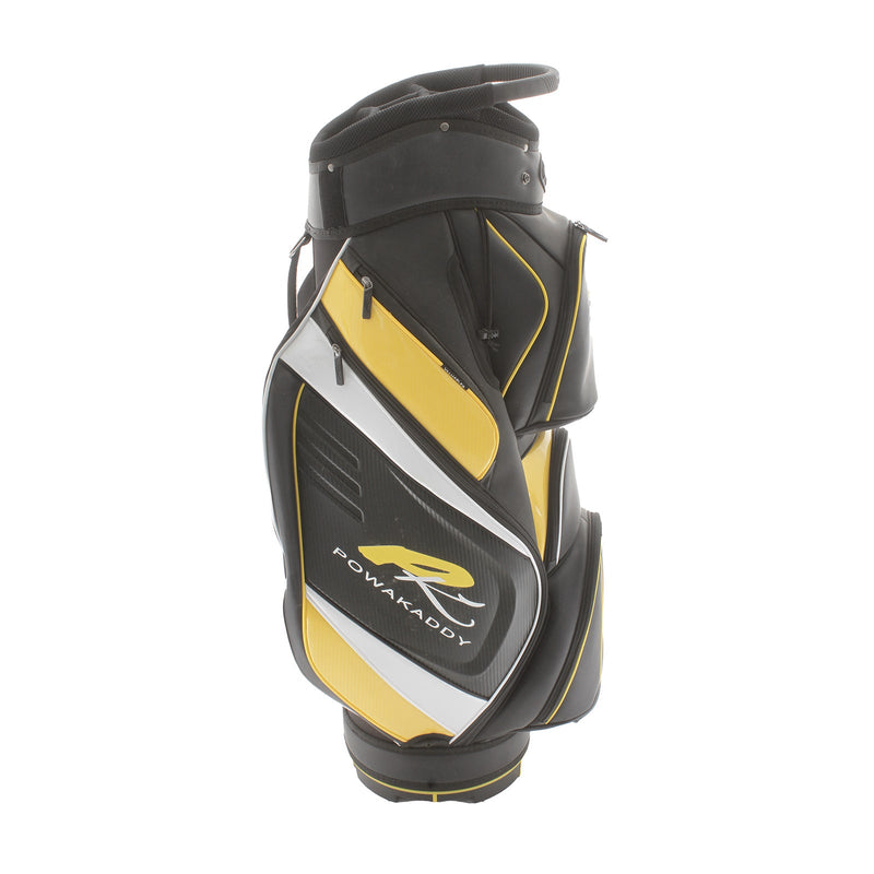 PowaKaddy Cart Bag - Black/Yellow/White