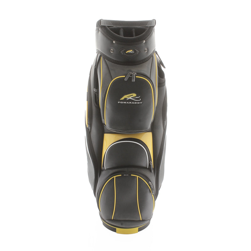 PowaKaddy Cart Bag - Black/Yellow/White
