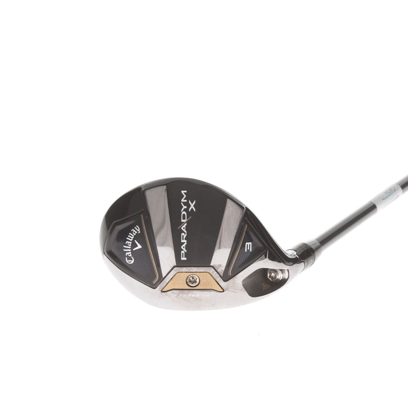 Callaway Paradym X Graphite Mens Left Hand 3 Hybrid 18* Stiff - HZRDUS 6.0 75G
