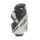 Ping DLX Cart Bag - Black/White