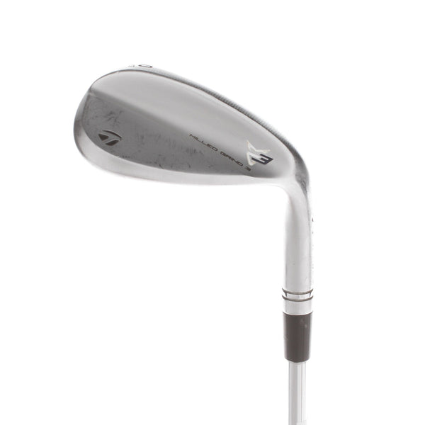 TaylorMade Milled Grind 3 Steel Mens Right Hand Lob Wedge 60* 12 Bounce Wedge - Dynamic Gold