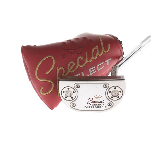Scotty Cameron Special Select Fastback 1.5 Mens Right Hand Putter 33" Mallet - Super Stroke Tour 2.0