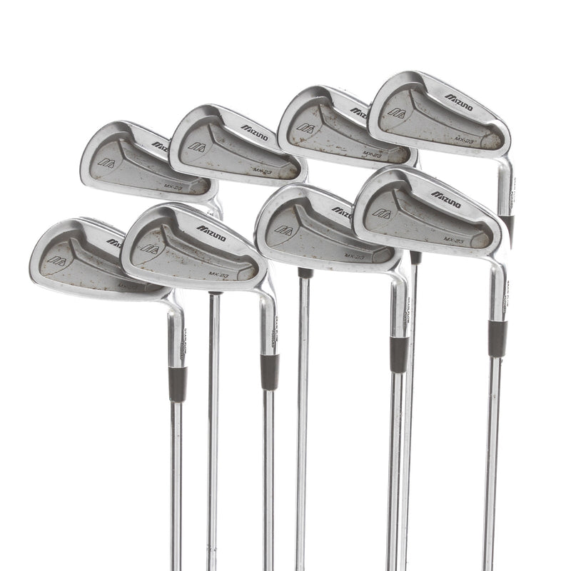 Mizuno MX-23 Steel Mens Right Hand Irons 3-PW Stiff - Dynamic Gold Lite