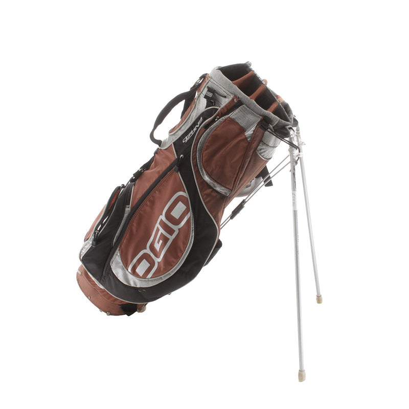 OGIO Ozone Stand Bag - Rust/Silver