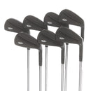 VEGA SVP VDC Black Steel Mens Right Hand Irons 4-PW Tour Extra Stiff - Shimada Tour-X