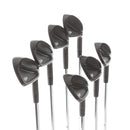 VEGA SVP VDC Black Steel Mens Right Hand Irons 4-PW Tour Extra Stiff - Shimada Tour-X