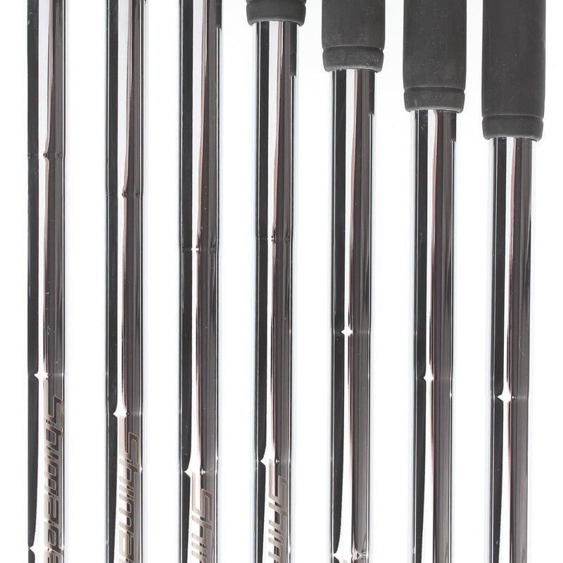 VEGA SVP VDC Black Steel Mens Right Hand Irons 4-PW Tour Extra Stiff - Shimada Tour-X