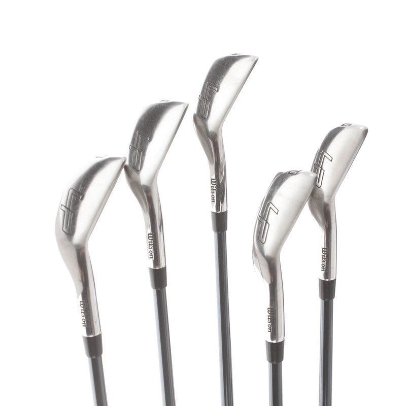 Wilson Launch Pad 2022 Graphite Mens Right Hand Irons 6-PW Regular - UST Mamiya Recoil Dart F3 75