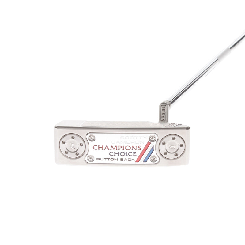 Scotty Cameron Champions Choice Button Back Mens Right Hand Putter 34" Blade - Scotty Cameron Grip