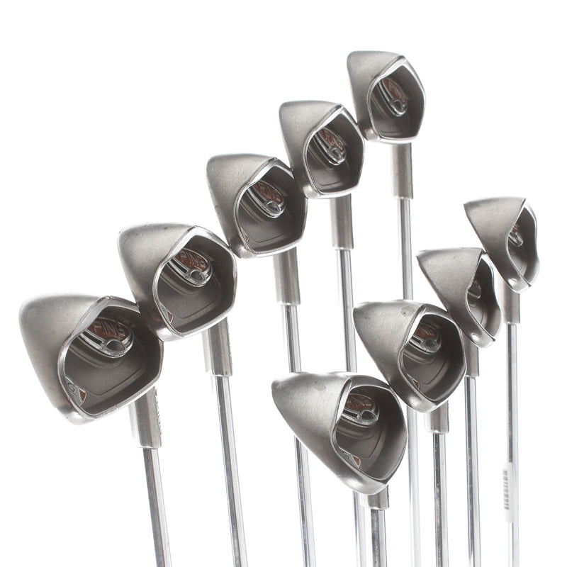 Ping G10 Steel Mens Right Hand Irons 3-SW Green Dot 2* Upright Regular - Ping AWT