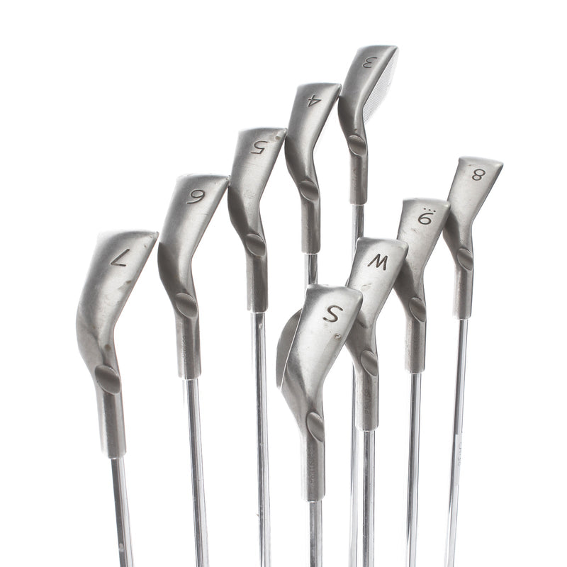 Ping G10 Steel Mens Right Hand Irons 3-SW Green Dot 2* Upright Regular - Ping AWT