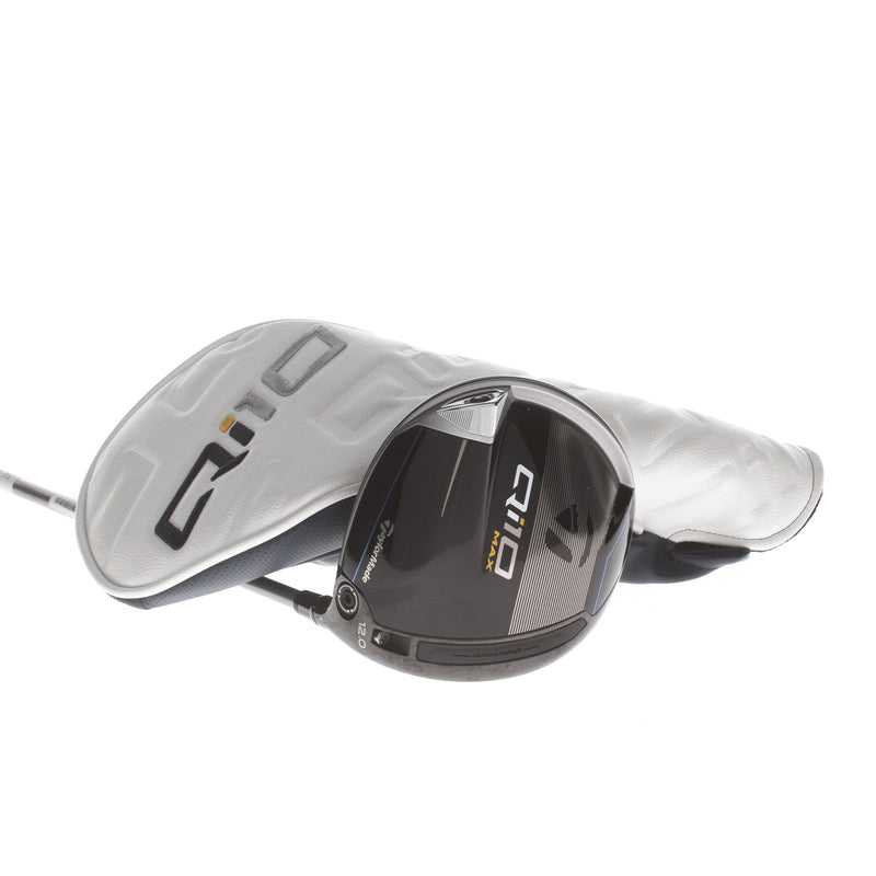 TaylorMade Qi10 Max Graphite Mens Right Hand Driver 12* Senior - Fujikura Speeder NX 50