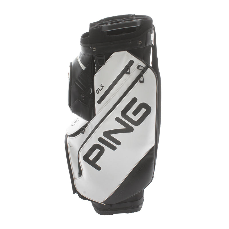 Ping DLX Cart Bag - White/Black