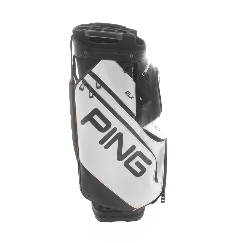 Ping DLX Cart Bag - White/Black