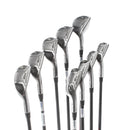 Cleveland launcher HB Turbo Graphite Mens Right Hand Irons 4-PW+DW+SW Regular - Miyazaki 6R
