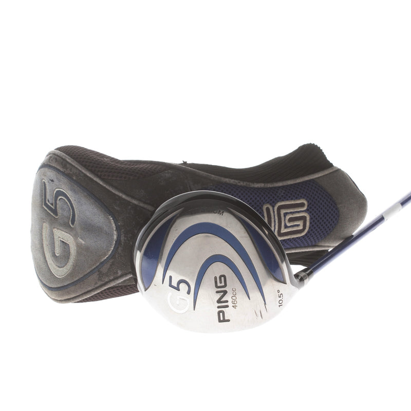 Ping G5 Graphite Mens Left Hand Driver 10.5* Regular - ProLaunch Blue 65