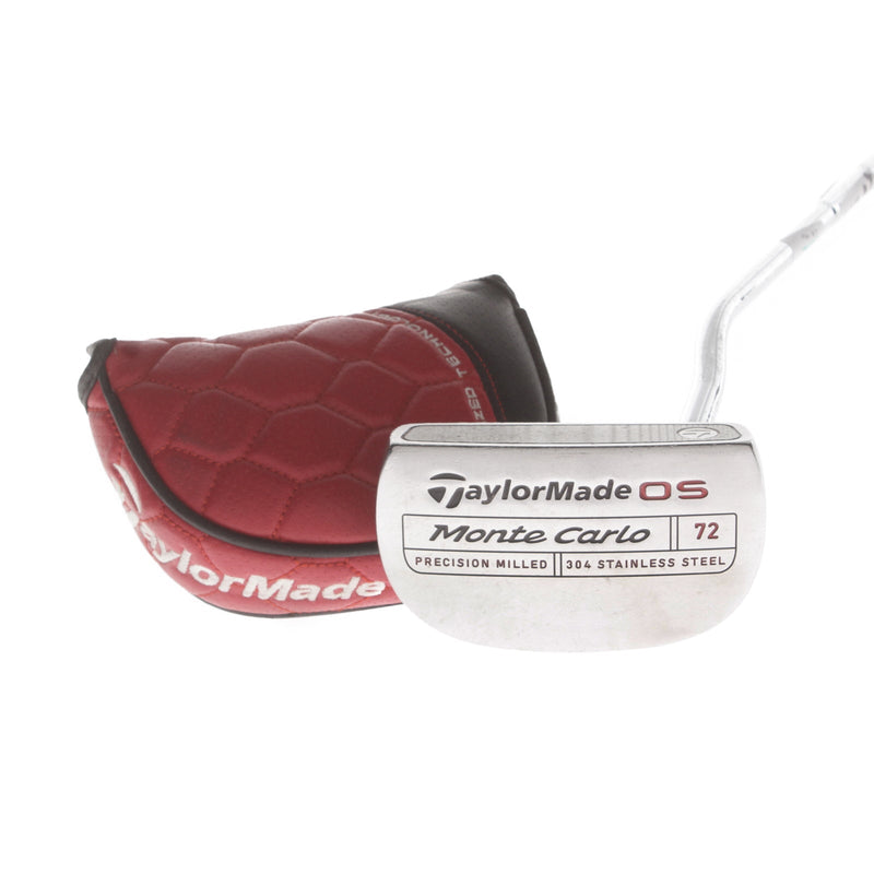 TaylorMade OS Monte Carlo 72 Mens Right Hand Putter 34" Mallet TaylorMade - Super Stroke Ultra Slim 1.0
