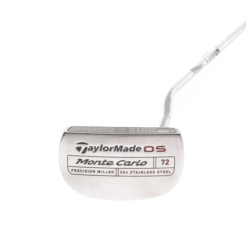 TaylorMade OS Monte Carlo 72 Mens Right Hand Putter 34" Mallet TaylorMade - Super Stroke Ultra Slim 1.0