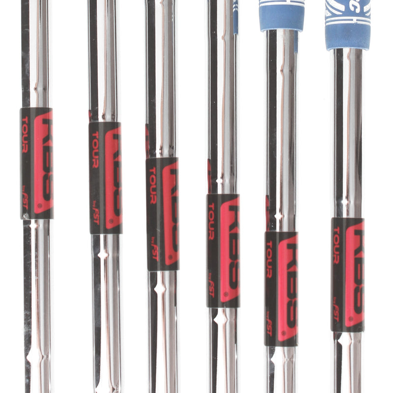 Mizuno Pro 245 Steel Mens Right Hand Irons 5-PW Stiff - KBS Tour