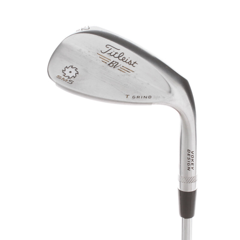 Titleist Vokey SM5 Steel Mens Right Hand Lob Wedge 62* 8 Bounce T Grind Wedge - BV Vokey