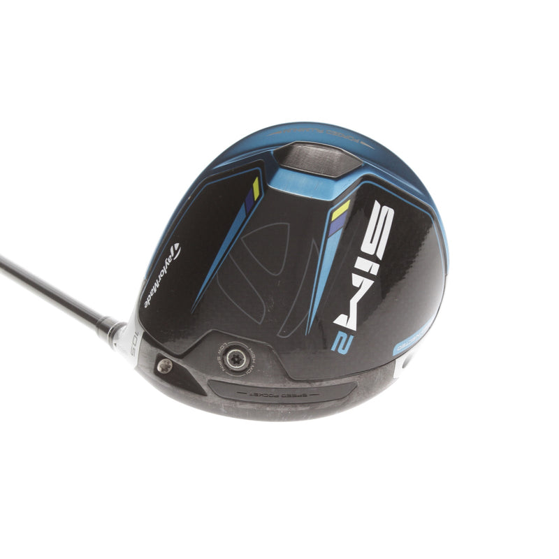 TaylorMade Sim 2 Graphite Mens Right Hand Driver 10.5* Stiff - HZRDUS Smoke RDX Black 70g
