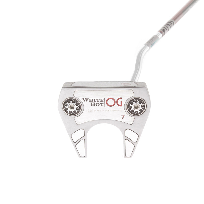 Odyssey White Hot OG 7 Mens Right Hand Putter 35" Mallet Stroke Lab - Odyssey