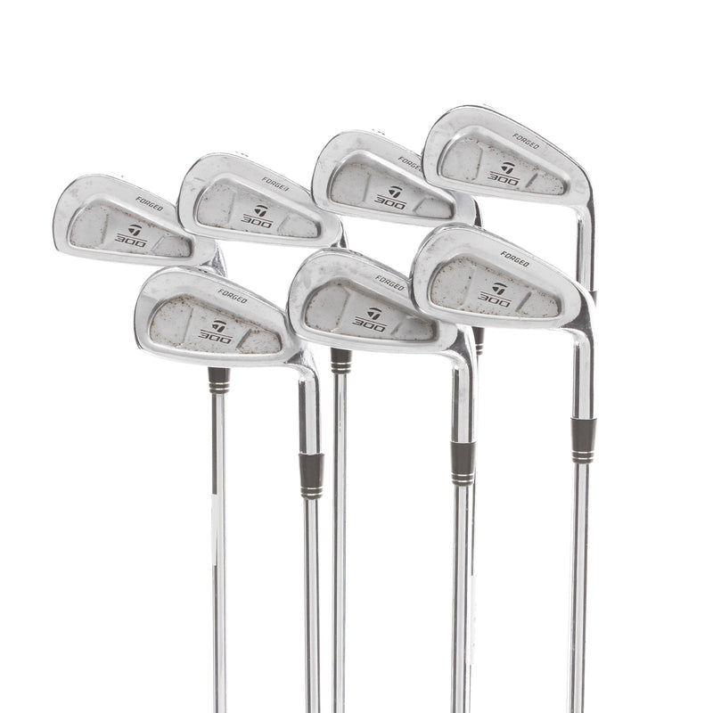 TaylorMade 300 Series Steel Mens Right Hand Irons 4-PW Stiff - Dynamic Gold