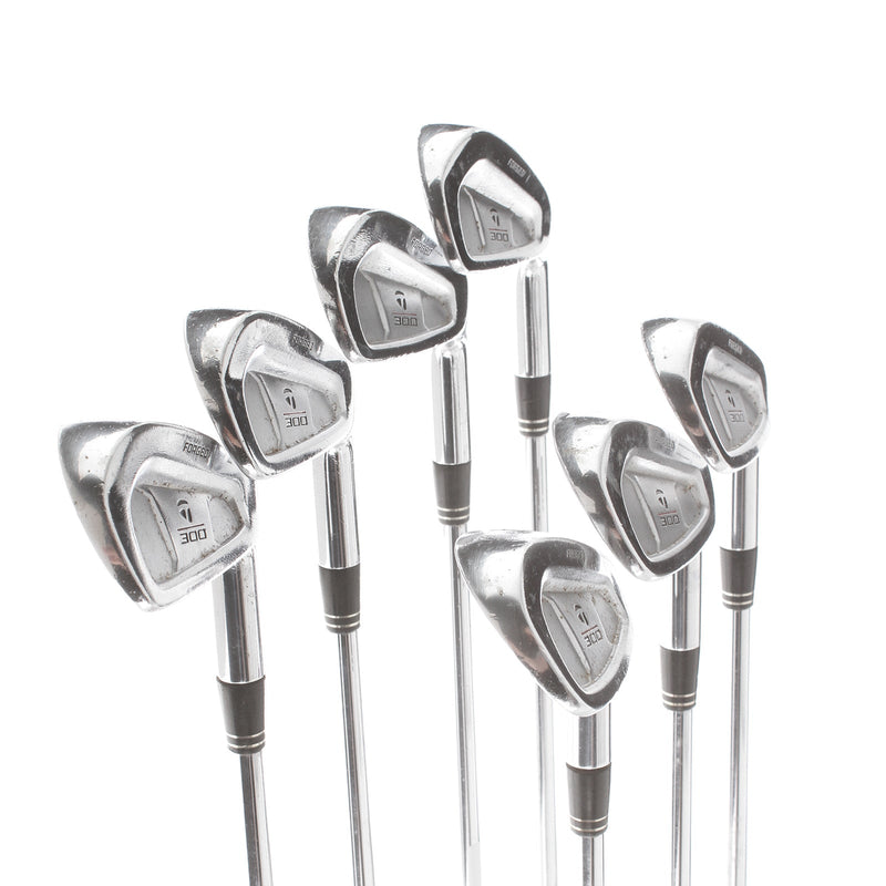 TaylorMade 300 Series Steel Mens Right Hand Irons 4-PW Stiff - Dynamic Gold