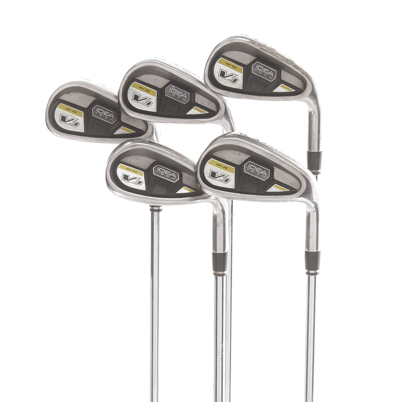 Adams Idea Tech Steel Mens Right Hand Irons 6-SW Regular - True Temper