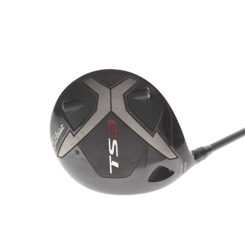 Titleist TS3 Graphite Mens Left Hand Driver 9.5* Stiff - Hzrdus Smoke Black 6.0 60g
