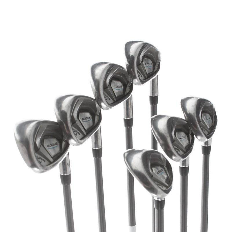 Callaway Rogue Graphite Mens Right Hand Irons 5-SW Regular - Aldila Synergy 60IR